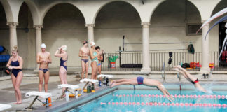 Swim team makes waves at SCIACs meet