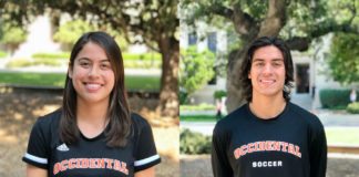 Adrian Paredes and Karla Alas-Lopez soar as The Occidental’s Athletes of the Week