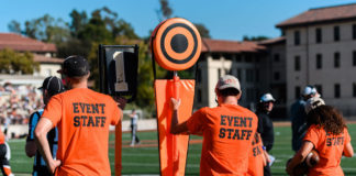 Behind-the-scenes: games management student employees set the stage for Occidental athletics