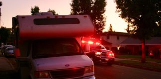 Update: LAPD arrests man staying in RV on Campus Road following recent incidents