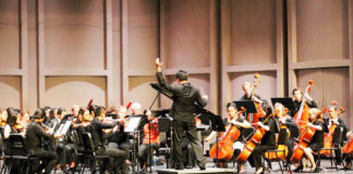 New conductor leads first orchestra concert of the year