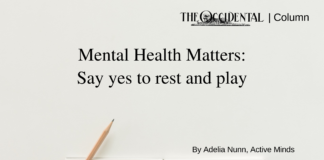 Mental Health Matters: Say yes to rest and play