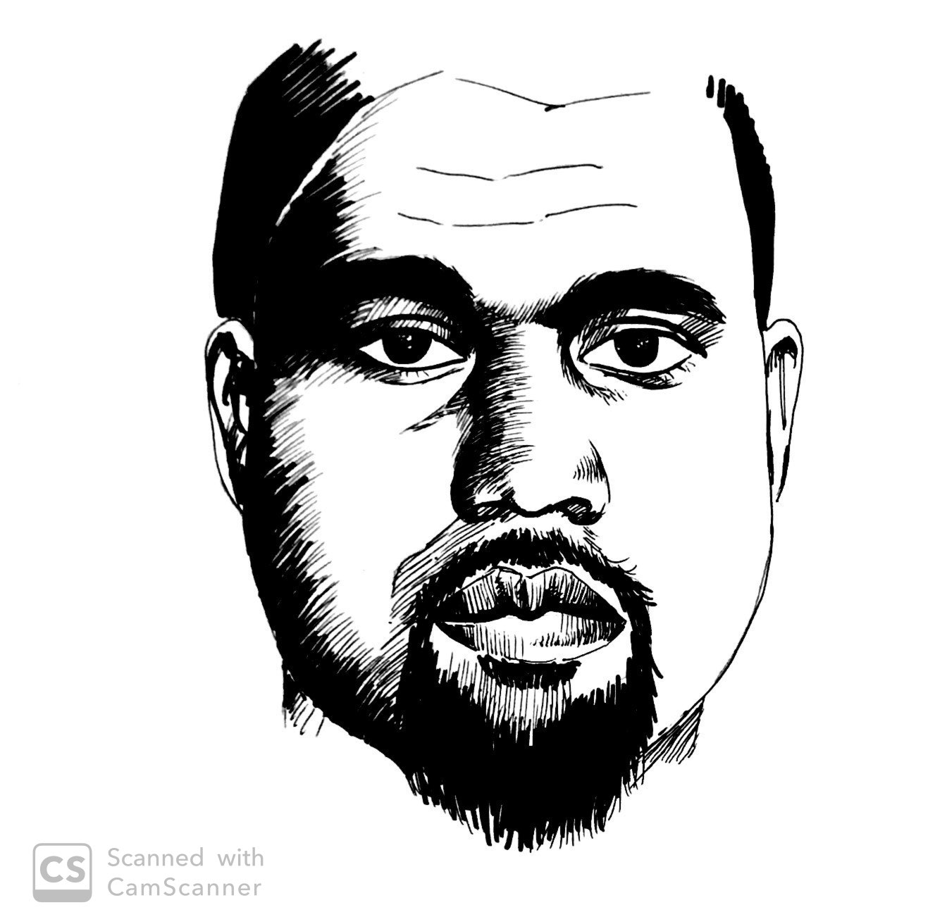 Kanye West Vector Art Png Jpg Svg Dwg Dxf Pdf Rapper Silhouette Cameo ...