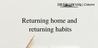 Returning home and returning habits