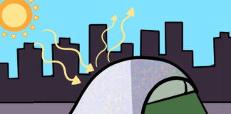 USC students’ ‘tent tile’ device helps protect unhoused neighbors from extreme temperatures