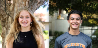 Ingrid Odmark and Lukas Howlett tackle The Occidental’s Athlete of the Week