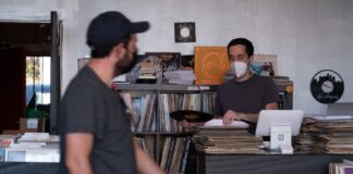 Going for a spin at Arroyo Records Arroyo Records