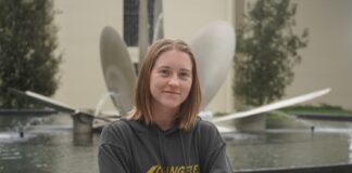 Athlete of the Week Clara Dearden represents Occidental at NCAA DIII Diving Regionals Clara Dearden AOTW