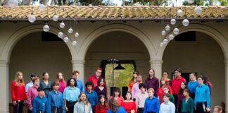 Through Zoom, heat and mosquitos, Glee Club comes together in harmony glee club
