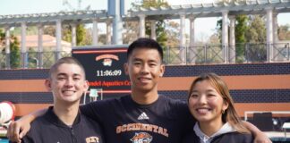 Swim and dive seniors flip-turn through their Occidental careers