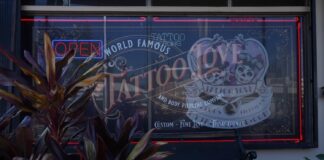 Dedication to the art of tattooing at Tattoo Love and Body Piercing Co.