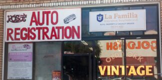 Rosa’s Registration and Old York Vintage share a roof and customers