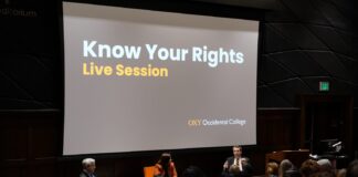 ‘Know Your Rights’ session provides Occidental community information on immigrant rights amidst ICE raids in LA