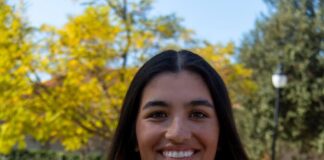 Rachel Aujero and Adam Elshamy tee off golf team’s spring season