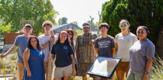 UEPI Native Garden incorporates alternative landscaping and native plant restoration