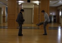 Kickin’ it inside the hacky sack circle